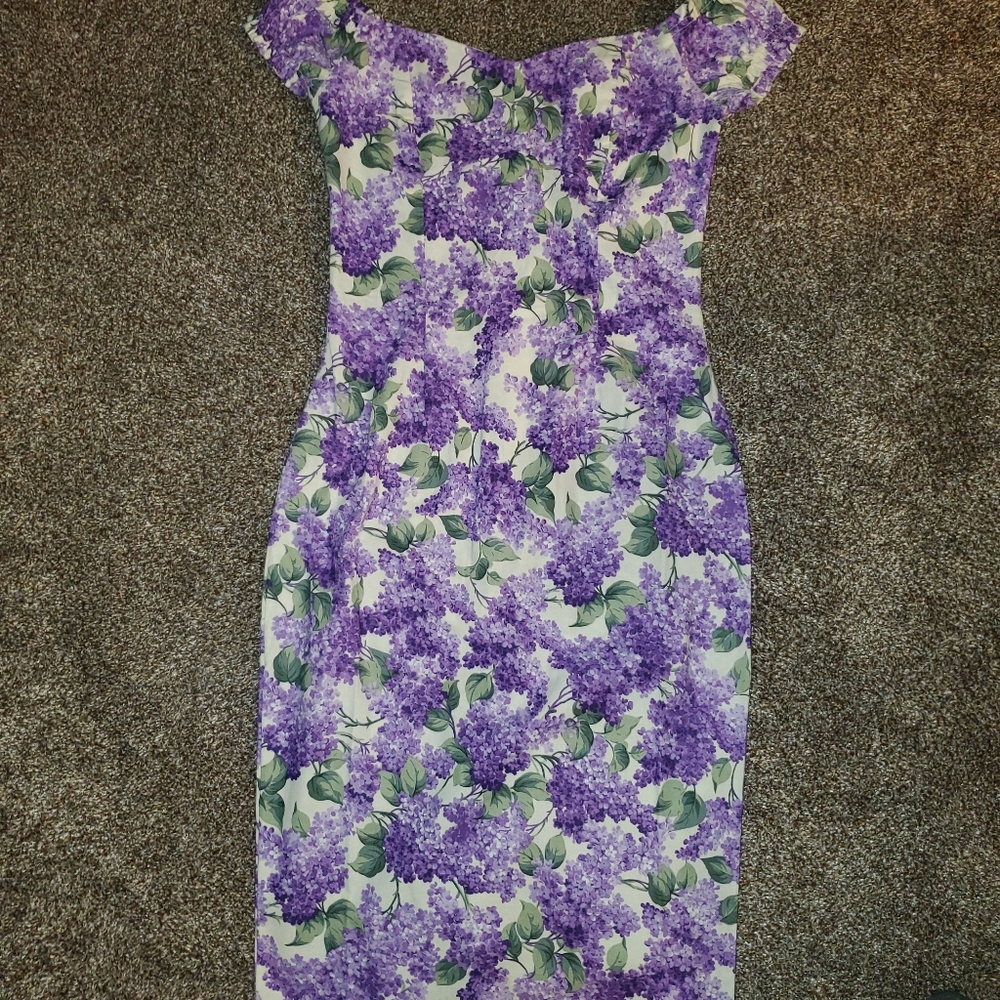 Bernie Dexter Lilac wiggle dresa